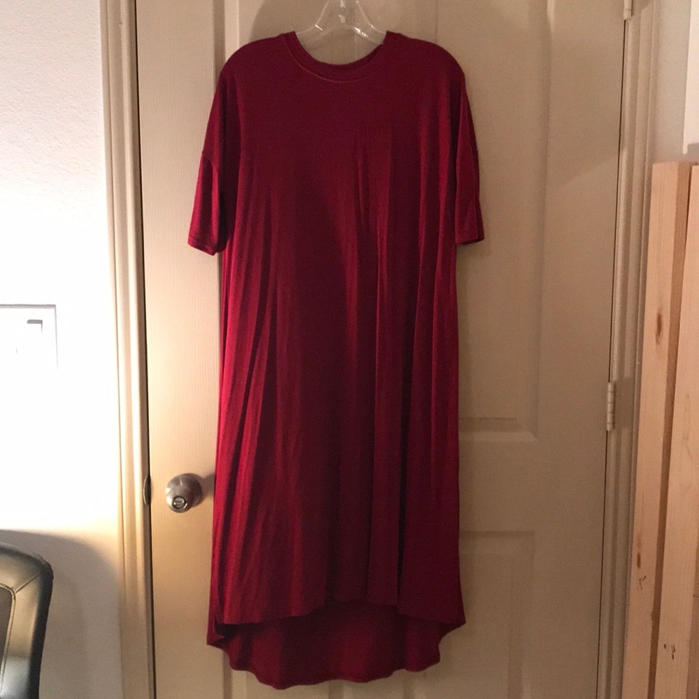 Red dress
